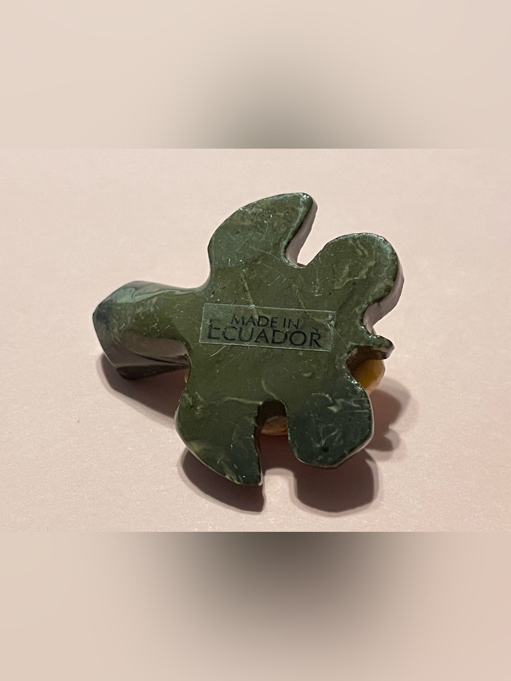 Ecuador Stone Miniature Turtle Figurine - Picture 4 of 9
